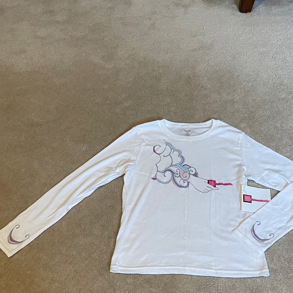 Marc Jacob’s for Saks Fifth Avenue Breast Cancer awareness shirt